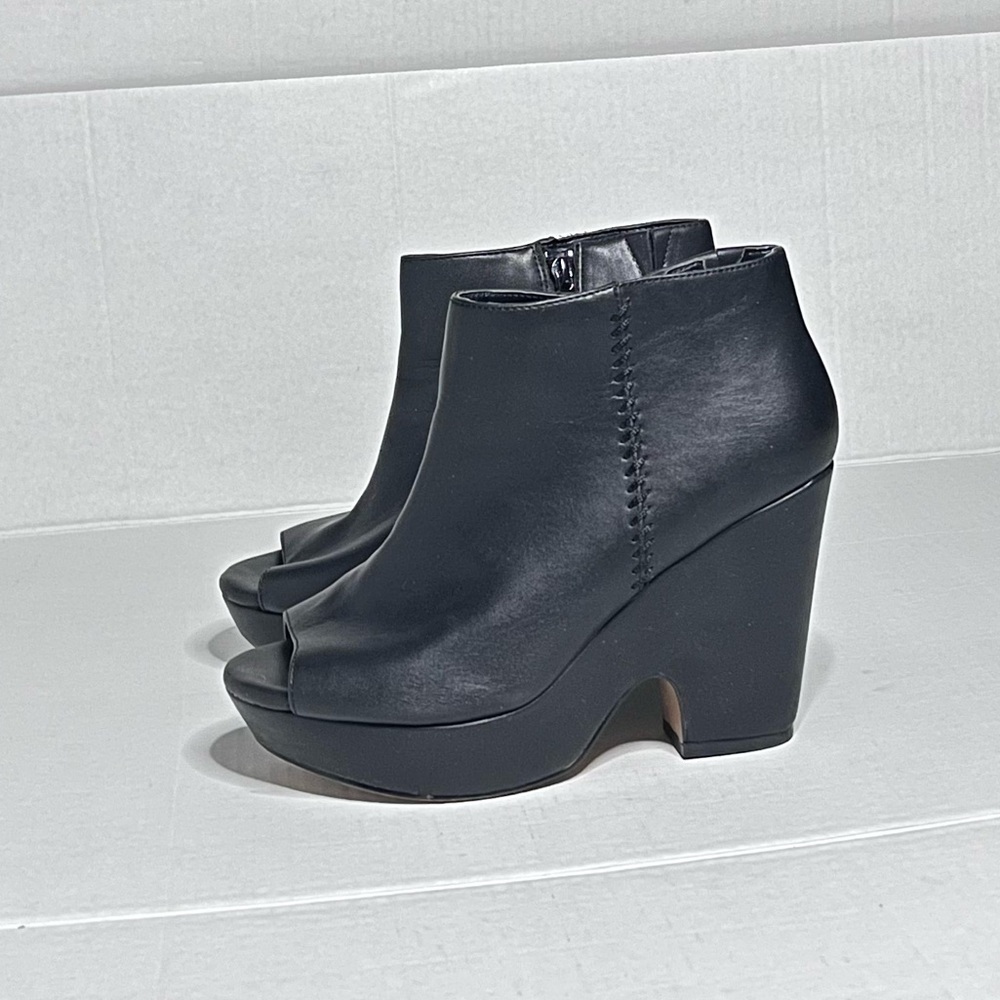 Torrid Black Platform Ankle Boots